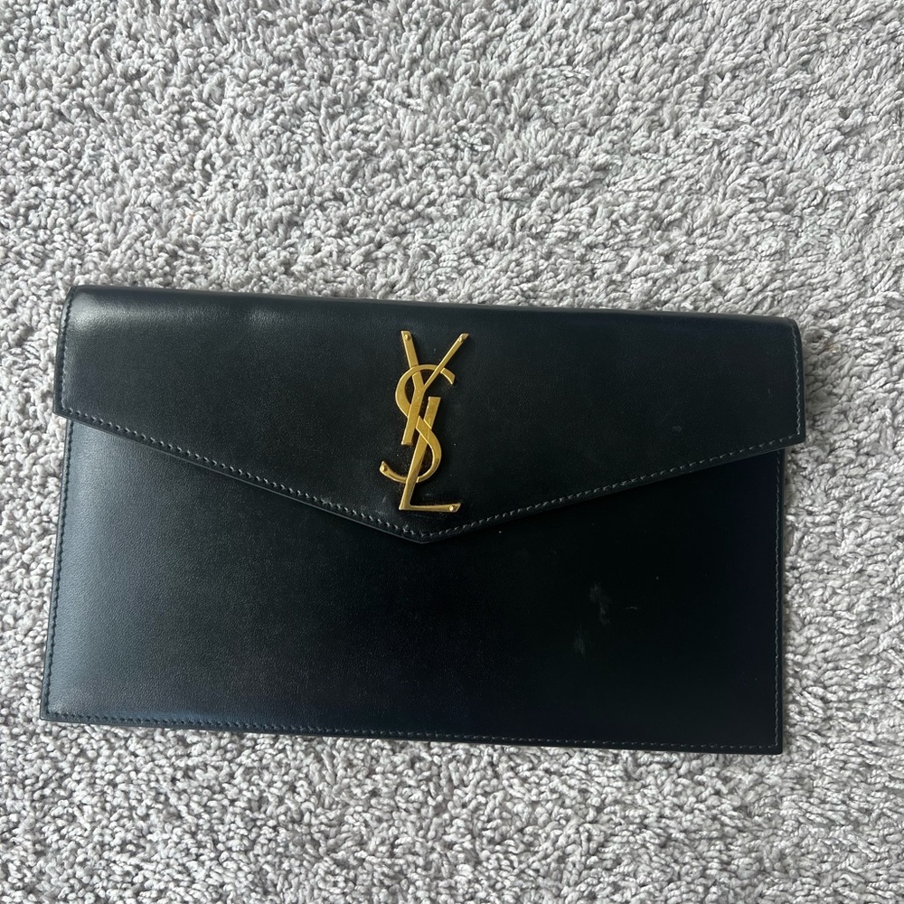 Saint Laurent Black Leather Bag